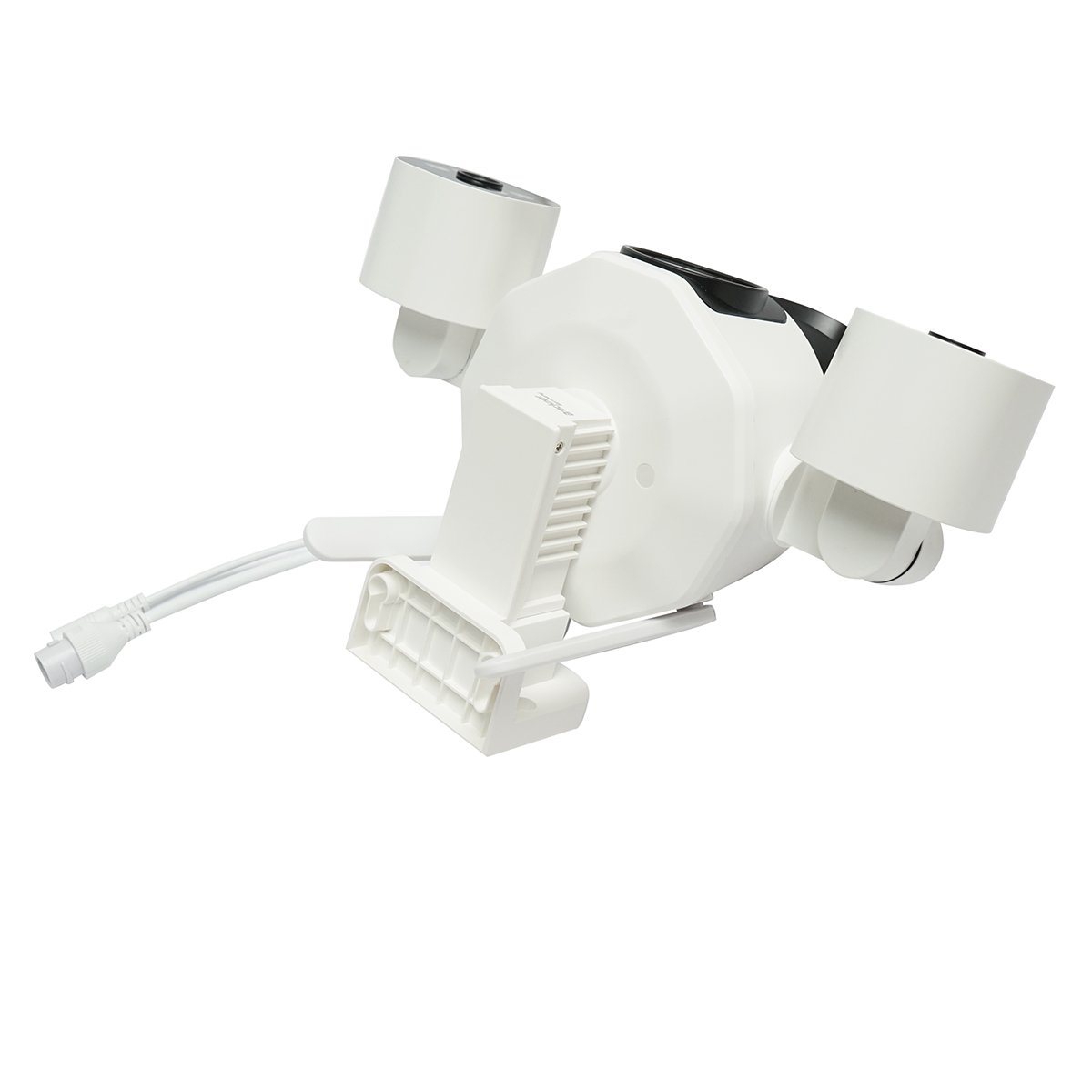 Camera de supraveghere 4 lentile, 3 obiective 16 MP, WIFI 2.4GHz, rotire 360 grade PTZ cu senzor de miscare, zoom 10X, alarma, IR night vision, detectie umana si aplicatie IPC360 Home
